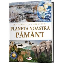 De ce Pamantul este plin de viata Care sunt principalele forme de relief Care este rolul padurilorEnciclopedia &bdquo;Planeta noastra Pamant&rdquo; iti va raspunde la aceste intrebari si la multe altele Lectura dar si invatarea vor fi mai atractive cu ajutorul imaginilor a diagramelor si a dictionarului care iti ofera definitii ale unor termeni cu care nu esti familiarizat De asemenea sectiunea &bdquo;Este uimitor&rdquo; prezinta fapte amuzante care te vor captiva si mai 