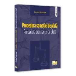 Lucrarea prezinta procedura somatiei de plata si procedura ordonantei de plata Procedura somatiei de plata a facut parte din categoria procedurilor speciale ale dreptului procesual civil &ndash; fiind consacrata si la noi in tara abia incepand cu anul 2001 &ndash; si fiind o procedura inedita s-a dovedit pe parcursul anilor utila de aceea demna de aprofundare Odata cu intrarea in vigoare a noului Cod de procedura civila actele normative care se aplicau in 