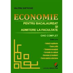 Economie pentru Bacalaureat &537;i admitere la facultate Ghid complet Solu&539;ii explicate Teste gril&259; Termeni esen&539;ialiFormule de calcul Bareme &537;i rezolv&259;ri Teste pentru admitere&Icirc;n&539;elegi aplici ob&539;ii rezultate&nbsp;Prezentul ghid este conceput ca un instrument de lucru indispensabil pentru to&539;i candida&539;ii care vizeaz&259; excelen&539;a la proba de Economie din cadrul examenului de 