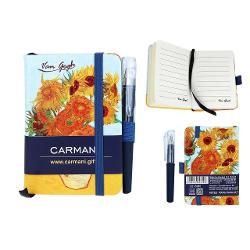 Bloc notes A7 Van Gogh Sunflowers 74x105 cm 0215085