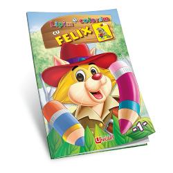 Distreaza-te colorand cu Felix si lipeste abtibildurile in dreptul fiecarei vietati&nbsp;Descopera lumea lui Felix si da-i culoare&nbsp;&nbsp;