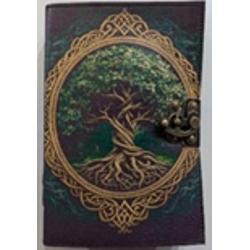 Jurnal Vintage dimensiune&nbsp; 20 x 15 cm coperti din piele naturala hartie lucrata manual din bumbac Inchizatoare metalica tip ancora