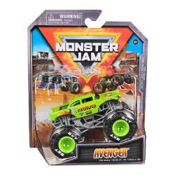 Masina oficiala a spectacolului Monster Jam Un vehicul hiper detaliat fidel eroilor spectacolului cu un aspect agresiv si suspensii realiste pentru a face cascadoriile intr-un mod cat mai spectaculos Macheta este metalica si foarte bine realizata Foarte rezistenta Monster Jam ofera mai multe detalii si grafica decat oricand Cu anvelopele oficiale BKT jante cromate stilizate si un sasiu autentic cu detalii cromate acest camion monstru intruchipeaza stilul si volanul omologului sau din 