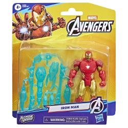 Copiii isi pot imagina actiune si aventura care salveaza lumea cu jucariile Marvel Avengers ActionVerse de la Hasbro Ofera timpului de joaca un impuls puternic cu aceste figurine dotate cu 9 puncte de articulatie pentru joaca si expunere pozitionabile Fiecare figurina de actiune Super Hero ActionVerse de 114 cm vine cu mai multe accesorii detasabile inspirate de personaje precum si un suport reutilizabil pentru depozitarea accesoriilor Copiii cu varsta de 4 ani si peste vor adora sa-si 