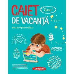 Auxiliarul didactic este aprobat prin OMEN 302208012018Caietul de vacan&539;&259; pentru clasa I este un suport de lucru util pentru aprofundarea no&539;iunilor studiate &icirc;n cursul anului &537;colar la disciplinele Comunicare &icirc;n limba rom&acirc;n&259; &537;i Matematic&259; &537;i Explorarea mediului Con&355;ine 15 capitole structurate pe diferite teme de vacan&539;&259; &icirc;n 