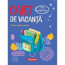 Auxiliarul didactic este aprobat prin OMEN 625021122020Caietul de vacan&539;&259; pentru clasa preg&259;titoare este un suport de lucru util pentru aprofundarea no&539;iunilor studiate &icirc;n cursul anului &537;colar Con&539;ine 12 capitole structurate pe diferite teme care abordeaz&259; integrat activit&259;&539;ile de matematic&259; &537;i explorarea mediului &537;i comunicare &icirc;n limba rom&acirc;n&259; Exerci&539;iile de comunicare 