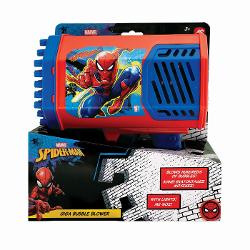 Pistol de facut baloane de sapun Marvel Spider-Man conceputa pentru distractie maxima in aer liber Acest model poate genera sute de baloane intr-un timp foarte scurt transformand orice joaca intr-un spectacol plin de culoare si miscare Designul este inspirat din universul Spider-Man cu grafica dinamica si culori vibrante fiind atractive pentru copii Dispozitivul este usor de utilizare avand un mecanism automat de suflare a baloanelor iar functia de lumini adauga un efect vizual 
