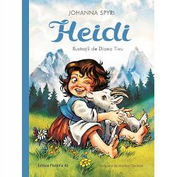 Heidi una dintre cele mai cunoscute c&259;r&539;i pentru copii &icirc;nc&acirc;nt&259; &537;i ast&259;zi numero&537;i cititori din &icirc;ntreaga lume l&259;s&acirc;nd o impresie profund&259; prin simplitatea &537;i sinceritatea emo&539;iilor pe care le transmite Acest roman clasic este o poveste despre copil&259;rie &537;i &icirc;n acela&537;i timp o invita&539;ie de a privi lumea prin ochii inocen&539;i ai protagonistei Copilul modern are prilejul de a 