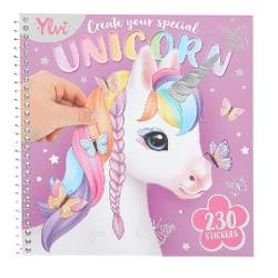 Unicorni de aproape &Icirc;n cartea de stickere &bdquo;Create your special Unicorn&rdquo; de la Ylvi pute&539;i crea capete de unicorn frumoase pe 24 de pagini Include 11 coli de stickere Spirala practic&259; pentru rasfoit pagini cu usurinta