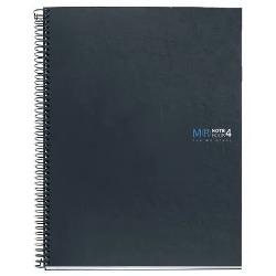Caiet A4 velin 160 file cu spira Miquelrius Graphite MR2108