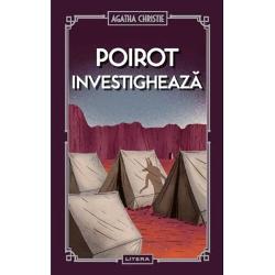 &bdquo;Poirot investigheaza&ldquo; reuneste 11 povestiri in care excentricul detectiv Hercule Poirot rezolva o serie de mistere care au la mijloc lacomia gelozia si dorinta de razbunare cu ajutorul renumitelor sale &bdquo;micute celule cenusii&ldquo; Povestea vedetei de cinema si a unui diamant o sinucidere care se dovedeste a fi o crima cu sange-rece blestemul unui mormant egiptean disparitia unui prim-ministru si furtul unor obligatiuni in valoare de un million de dolari &ndash; nici 