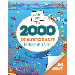 Porne&537;te &icirc;ntr-o aventur&259; subacvatic&259;Joac&259;-te cu delfini exploreaz&259; o epav&259; devino scafandru plus multe alteleVei descoperi jocuri activit&259;&539;i de rezolvat imagini de decorat precum &537;i 2 000 de autocolante fantastice