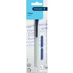 Stiloul Schneider XpectVivaz cu penita M si corp in nuanta verde mint este alegerea ideala pentru scriere confortabila si precisa atat la scoala cat si la birou Designul modern si forma ergonomica il fac usor de utilizat zilnicProfilul de prindere cauciucat ofera control si confort in timpul scrisului reducand oboseala mainii Penita din otel asigura o scriere lina si constanta fiind potrivita pentru cei care 