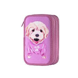 Penar &537;colar triplu &ndash; model c&259;&539;el &bdquo;Hug Me&rdquo; organizare eficient&259;Penarul &537;colar&nbsp;triplu cu model c&259;&539;el&nbsp;este alegerea ideal&259; pentru elevii care &icirc;&537;i doresc un accesoriu practic bine organizat &537;i cu un design adorabil Cu un imprimeu simpatic cu 