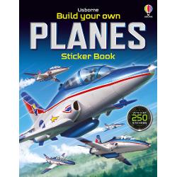 Build 20 amazing planes from fighter jets to flying boats by adding wings cockpits and engines Find the right stickers and fit them in place to complete each image The detailed illustrations come with fascinating facts about each plane such as maximum speed weapons and time of service With 10 pages of colourful stickers this book will keep children entertained for hours