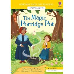 Kind Katie shares her bread and cheese with an old woman on her way through the forest The woman thanks her with the gift of a magic porridge pot - but its important to give the pot the right instructions or the porridge will get out of hand With fun activities after the story and online audio in both British English and American EnglishCEFR level low A1 300 headwords 526 words