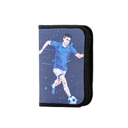 Penar &537;colar cu extensii &ndash; 1 fermoar 2 extensii model sportPenarul &537;colar Fotbal&nbsp;&nbsp;&nbsp;este alegerea ideal&259; pentru copiii pasiona&539;i de fotbal &537;i activit&259;&539;i sportive Cu un design modern ce ilustreaz&259; un juc&259;tor &icirc;n ac&539;iune acest penar aduce energie &537;i 