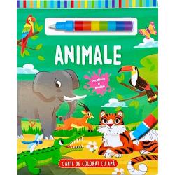 Umple stiloul magic cu ap&259; &537;i &icirc;ncepe s&259; colorezi desenele din aceast&259; carte Apoi distreaz&259;-te num&259;r&acirc;nd animalele de pe fiecare pagin&259;&nbsp;Este simplu &537;i amuzant Dup&259; ce termini las&259; pagina s&259; se usuce &537;i vei vedea cum culorile dispar iar tu po&539;i colora din nou &537;i din nou&nbsp;AVERTISMENT Contraindicat copiilor mai mici de 3 ani Produsul poate 