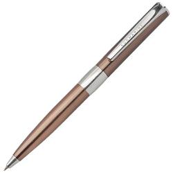 Pix Coffee cu mecanism prin r&259;sucire mina tip Parker culoare albastru v&acirc;rf de 06 mmCorpul de culoare maro-auriu imit&259; nuan&539;ele calde ale cafelei iar mina las&259; miros de cafea pe h&acirc;rtieMod de ambalare cutie metalic&259;