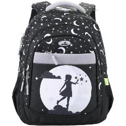 Ghiozdan ECADA 46 cm &ndash; model negru cu imprimeu lun&259; 46 &times; 32 &times; 18 cmGhiozdanul ECADA de 46 cm este alegerea ideal&259; pentru elevii care &icirc;&537;i doresc un rucsac &icirc;nc&259;p&259;tor practic &537;i cu un design deosebit Modelul negru cu imprimeu tematic lun&259; stele &537;i siluet&259; ofer&259; un aspect modern &537;i atractiv 