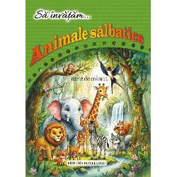 Sa invatam&hellip;Animale salbatice Carte de colorat format mare A4Cartea de colorat &bdquo;Sa invatam&hellip; Animale salbatice&rdquo; este o aventura educativa si distractiva in lumea fascinanta a animalelor salbatice Aceasta carte le ofera copiilor o experienta interactiva si creativa in care pot explora si invata despre diferite animale intr-un mod placut si captivantCartea contine 