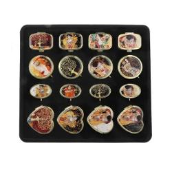 Cutie pentru pilule Gustav Klimt 5320951Important Acest produs este disponibil in mai multe variante Nu se poate alege modelul se livreaza aleatoriu in functie de stoc