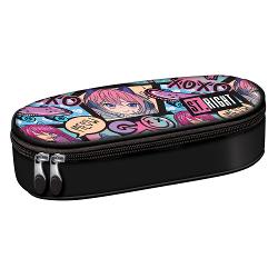 Penarul Majewski ST Right PC01 din colectia grafica Manga Girl este un penar rigidizat conceput pentru organizarea eficienta a instrumentelor de scris si a accesoriilor mici Formatul compact il face usor de transportat in ghiozdan iar compartimentarea interioara ajuta la pastrarea ordinii zi de ziAre un compartiment principal incapator clapeta interioara pentru organizare si buzunar interior din plasa cu fermoar fiind o alegere practica pentru scoala1 