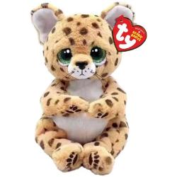 Jucarie de plus TY Beanie Bellies - LLOYD leopard cafeniu 15 cm TY 41282