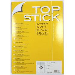 ETICHETE TOPSTICK 40PAG 525297 ALBE 100FTOPPret per coala
