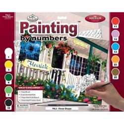 Set Pictura pe Numere Adult Large de la Royal & Langnickel Este potrivit si pentru copii cu varsta peste 8 aniFiecare set contine- un carton special predesenat cu dimensiunile 30 x 40cm;- o pensula;- 10 culori acrilice;- un pliant cu instructiuni