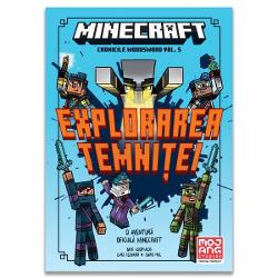 O aventur&259; Minecraft plin&259; de ac&539;iune mister &537;i suspans perfect&259; pentru copiii care ador&259; jocurile video personajele curajoase &537;i pove&537;tile fantastice inspirate din universul MinecraftPiesa de teatru a &537;colii le ocup&259; aproape tot timpul lui Po &537;i prietenilor s&259;i &icirc;ns&259; o descoperire nea&537;teptat&259; &icirc;i atrage din nou &icirc;ntr-o aventur&259; periculoas&259; Sursa puterii Regelui Invocator a fost 