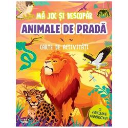 Intra in lumea pradatorilor feroceDezlantuie latura salbatica a pradatorilor de la mari feline carnivore la ganganii minuscule si nemiloase Descopera mecanismele letale ale animalelor de prada din intreaga lume in paginile acestei carti de activitati cu autocolante fosforescente