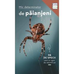 DESCOPERI&538;I &536;I IDENTIFICA&538;I P&258;IANJENIIcu acest mic determinator practic de buzunarSIMPLU orientare rapid&259; cu ajutorul codului de culoriSIGUR trei pa&537;i p&acirc;n&259; la specia corect&259;U&536;OR DE &Icirc;N&538;ELES caracteristici importante descrise direct pe imaginiDespre autorLARS WILKER este biolog &537;i locuie&537;te cu so&539;ia c&acirc;inele &537;i numeroase insecte &537;i p&259;ianjeni pe 