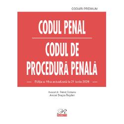 Codul penal & Codul de procedur&259; penal&259; edi&539;ia iunie 2026 este actualizat&259; cu jurispruden&539;a obligatorie &537;i cu recentele modific&259;ri adus&259; prin Legea nr 532026 Legea nr 752026 &537;i Legea nr 942026Legea nr 532026 pentru prevenirea &537;i combaterea femicidului &537;i a violen&539;elor care &icirc;l preced&259; precum &537;i pentru modificarea &537;i completarea unor acte 