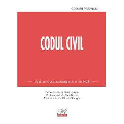 Prezenta edi&539;ia a lucr&259;rii&nbsp;Codul civil edi&539;ia iunie 2026&nbsp;con&539;ine textele legislative actualizate &537;i adnotate cu legea de punere &icirc;n aplicare reglement&259;ri anterioare legisla&539;ie conex&259; decizii ale Cur&539;ii Constitu&539;ionale recursuri &icirc;n interesul legii &537;i hot&259;r&acirc;ri prealabileInclude modific&259;rile legislative aduse prin Legea nr 572026 astfel este recunoscut dreptul fiec&259;rui 