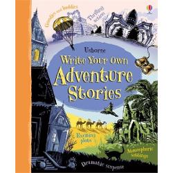 A write-in activity book to help children plan plot and write their own adventure stories Each colourful page is full of inspiring ideas for writing thrilling adventure stories about explorers spies daring rescues ghosts aliens heroes and villains and lots more Fun activities such as creating a character and what happens next help children to create characters develop plot and stage all important action scenes until they are racing through their own short stories