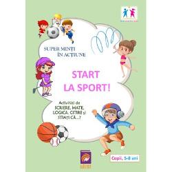 O carte care transform&259; &icirc;nv&259;&539;area &icirc;ntr-o aventur&259;Exerci&539;iile de scriere matematic&259; logic&259; &537;i citire sunt &icirc;mbinate cu teme sportive astfel &icirc;nc&acirc;t copiii de 5&ndash;8 ani s&259; &icirc;nve&539;e juc&acirc;ndu-seActivit&259;&539;ile dezvolt&259; aten&539;ia concentrarea motricitatea fin&259; g&acirc;ndirea critic&259; &537;i pl&259;cerea lecturii iar rubricile 