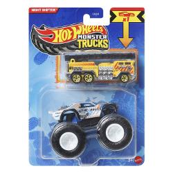Asortimentul cu lansator de inamici de oras Hot Wheelsdispune de doi inamici preferati de copii tiranozaurul si rechinul sub forma de lansatoare grozave de masini vandute separat Atat lansatorul dinozaur Hot Wheels cat si lansatorul rechin Hot Wheels dispun de provocari grozave in care copiii trebuie sa lanseze masinile cu forta potrivita sau risca sa ramana blocati in falcile inamicului Copiii se pot juca si separat cu aceste jucarii compacte pentru super distractie la scara mai mica 