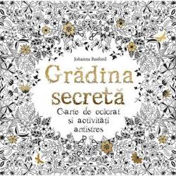 Bine ai venit in lumea gradinilor secreteHoinareste prin Gradina secreta creata cu ajutorul ilustratiilor impodobite cu minunate detalii in tus – toate asteapta sa fie aduse la viata prin intermediul culorilorAcestea ascund tot felul de mici creaturi nerabdatoare 