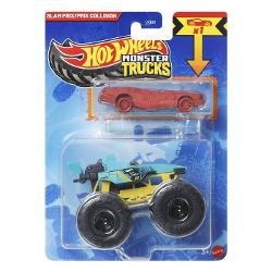Asortimentul cu lansator de inamici de oras Hot Wheelsdispune de doi inamici preferati de copii tiranozaurul si rechinul sub forma de lansatoare grozave de masini vandute separat Atat lansatorul dinozaur Hot Wheels cat si lansatorul rechin Hot Wheels dispun de provocari grozave in care copiii trebuie sa lanseze masinile cu forta potrivita sau risca sa ramana blocati in falcile inamicului Copiii se pot juca si separat cu aceste jucarii compacte pentru super distractie la scara mai mica 