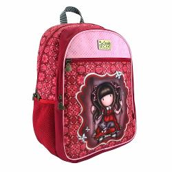 Ghiozdan Gorjuss Ruby 3 compartimente buzunar laptop 33 x 435 x 20 cm poliester Redescopera personajele originale Gorjuss cu ghiozdanul clasic &bdquo;Ruby&rdquo; un accesoriu esential pentru scoala gandit pentru organizare si confort zilnic Dispune de bretele captusite si ajustabile spate captusit si un compartiment interior pentru laptop pentru transport mai comod si mai sigurDesignul este completat de detalii elegante precum placuta metalica cu logo modele 