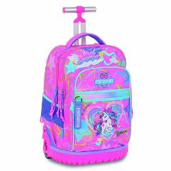 Ghiozdan troller UniDream MAXI RUN 33 L 37x27x47 cm 2 compartimente roti mari din cauciuc Ghiozdanul tip troller UniDream MAXI RUN este conceput pentru transport usor si confortabil fiind realizat din materiale super rezistente Manerul cu reglaje permite ajustarea pe inaltime pentru a se potrivi mai bine nevoilor taleEste echipat cu roti mari din cauciuc gandite pentru a trece mai usor peste denivelari in timpul deplasarii Ofera spatiu generos si organizare 