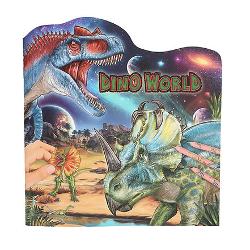 Distractie de colorat dinozaur din Dino World In stil galaxie 21 de pagini cu motive de dinozaur asteapta sa fie colorate In aceasta carte de colorat cu decupaje figurative De asemenea este inclus o pagina dubla cu autocolante
