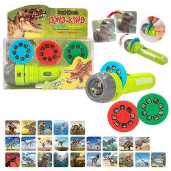 Lanterna verde de la Dino World este &537;i un mic proiector prin introducerea a 3 discuri cu imagini diferite str&259;lucesc un total de 24 de motive interesante cu dinozauri Bateriile sunt incluse &537;i pot fi &icirc;nlocuite ulterior 3 baterii tip pastil&259; LR44