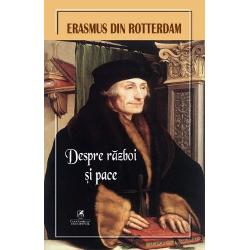 &bdquo;Despre r&259;zboi &537;i pace&rdquo; reprezint&259; o culegere de texte fundamentale care une&537;te eseuri &537;i dialoguri prin care autorul devine unul dintre primii mari g&acirc;nditori europeni care au atacat virulent cultura r&259;zboiului &537;i au pledat pentru pacifismul cre&537;tin