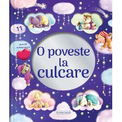 Cuibariti-va in patut si pregatiti-va de culcare cu aceasta colectie de povesti adorabile In cele 11 istorioare micutii cititori ii vor cunoaste pe maimutica Mona si pe maimutoiul Max doi frati care fac o intrecere din mersul la culcare pe nehotarata Lala mica koala care nu poate sa faca nicio ategere pe multe alte personaje dragalase