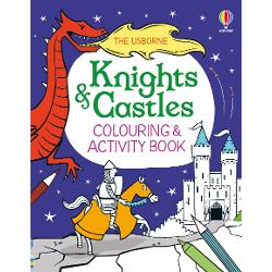 Saddle up for some knights and castles themed activity action with lots of black-and-white pictures to fill in as well as knightly quests to follow and castle puzzles to solveDiscover how to draw a dragon then decorate a knightly shield to defend yourself A great mess-free way to entertain children for travel holidays or just at homeThese noble knights and their castles will keep them busy for hours
