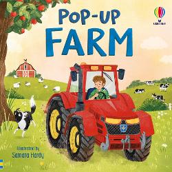 Come and spend a fun-filled day on the farm Meet a noisy cockerel muddy pigs and some hungry cows that chew hay all day long Follow a sheepdog as she herds sheep and alpacas and see an enormous combine harvester at work Then visit the petting zoo and say hello to the baby goats who love to jump and climb With five fantastic pop-ups this book will take you on an exciting behind-the-scenes tour around a busy farm