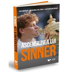 POVESTEA EVOLU&538;IEI UNUI CAMPION DE LA PRIMUL S&258;U MECI OFICIAL LA CATEGORIA UNDER 10 P&Acirc;N&258; LA NUM&258;RUL 1 MONDIALJannik Sinner este unul dintre cei mai mari juc&259;tori de tenis din toate timpurile a c&acirc;&537;tigat Cupa Davis cu Italia titluri de Grand Slam inclusiv Wimbledon &537;i a ajuns num&259;rul 1 &icirc;n clasamentul mondial Aceast&259; carte urm&259;re&537;te evolu&355;ia sa &icirc;ncep&acirc;nd din anii copil&259;riei c&acirc;nd a 