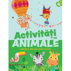 O carte de activit&259;&539;i adorabil&259; pentru micii iubitori de animale Plin&259; de jocuri captivante &ndash; une&537;te punctele g&259;se&537;te diferen&539;ele coloreaz&259; rezolv&259; labirinturi &537;i alte activit&259;&539;i amuzante &ndash; aceast&259; carte colorat&259; &537;i atent ilustrat&259; promite ore &icirc;ntregi de distrac&539;ie
